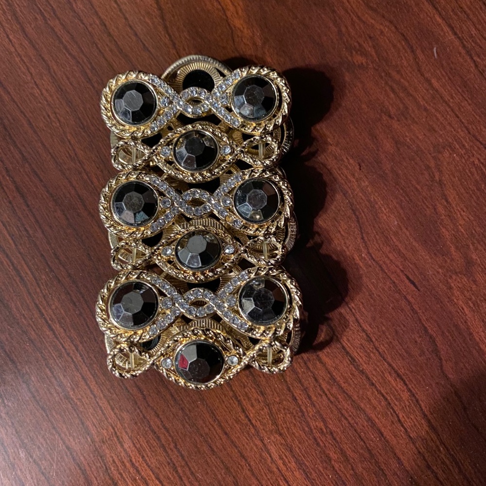 Gold Statement Bracelet - image 2